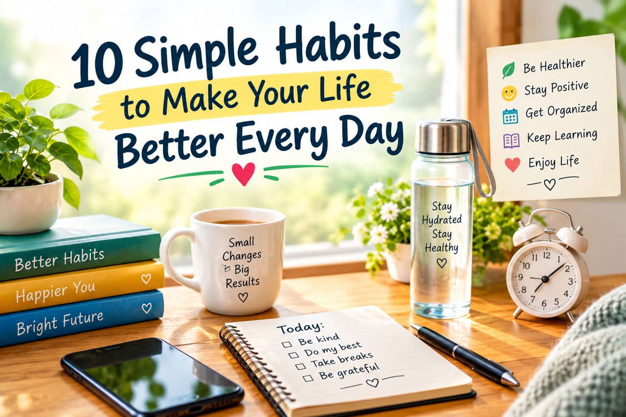 Habits to make your life better
