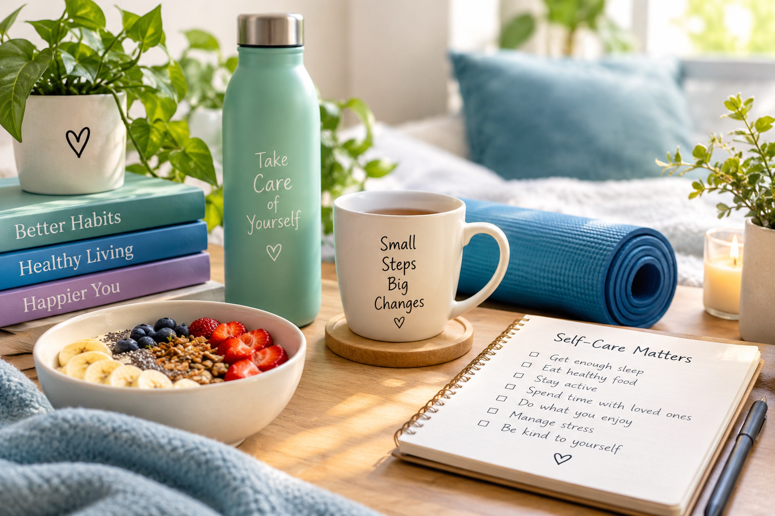 Self-care practices for a healthy and balanced lifestyle